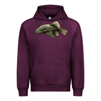 Mauve Wine Bristlenose Placo Urban Hoodie - LillyAllenDesigns