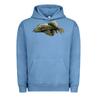 Pigment Pebble Blue Bristlenose Placo Urban Hoodie - LillyAllenDesigns