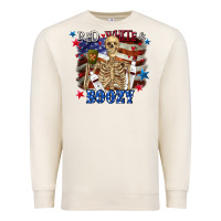 Sandshell Red white boozy 4th of july Premium Sweatshirt - CowGirlArtShop