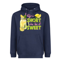 Navy life is  make it sweet Heavyweight Hoodie - texasbilliewilder