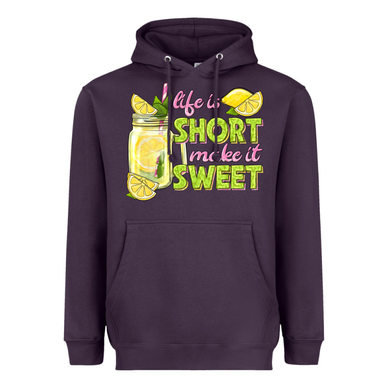Life Is  Make It Sweet Heavyweight Hoodie by texasbilliewilder | Teevron