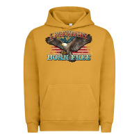 Pigment Peanut Butter legendary born free eagle Urban Hoodie - NancyCooperArtShop