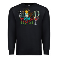 Black tanned and tipsy Premium Sweatshirt - SublimationCraftShop