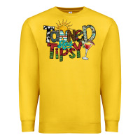 Lemon tanned and tipsy Premium Sweatshirt - SublimationCraftShop