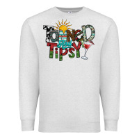 Oatmeal Heather tanned and tipsy Premium Sweatshirt - SublimationCraftShop