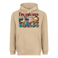 Mushroom i'm just here for the snacks Heavyweight Hoodie - Zillion Design Studio