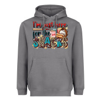 Storm i'm just here for the snacks Heavyweight Hoodie - Zillion Design Studio
