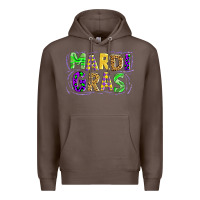 Coffee mardi gras Premium Hoodie - AdoDesignShop