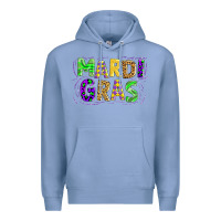 Colony Blue mardi gras Premium Hoodie - AdoDesignShop