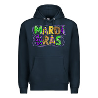 Navy mardi gras Premium Hoodie - AdoDesignShop