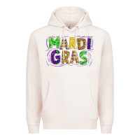 Pale Pink mardi gras Premium Hoodie - AdoDesignShop