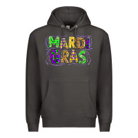 Smoke mardi gras Premium Hoodie - AdoDesignShop
