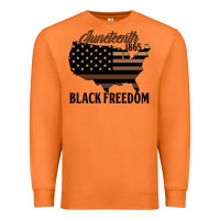 Carrot juneteenth 1865 black freedom Premium Sweatshirt - HRA Design Shop