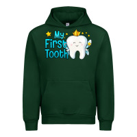 Forest Green my first tooth tooth fairy Urban Hoodie - Jasminsmagicworld