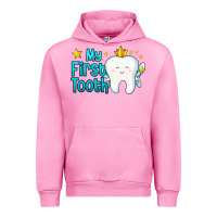 Fuchsia Pink my first tooth tooth fairy Urban Hoodie - Jasminsmagicworld