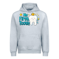 Heather Grey my first tooth tooth fairy Urban Hoodie - Jasminsmagicworld