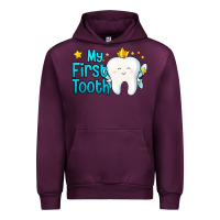 Mauve Wine my first tooth tooth fairy Urban Hoodie - Jasminsmagicworld