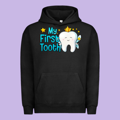 My First Tooth Tooth Fairy Urban Hoodie Designed By Jasminsmagicworld