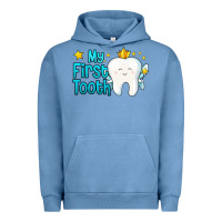 Pigment Pebble Blue my first tooth tooth fairy Urban Hoodie - Jasminsmagicworld