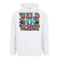White wild like the west Heavyweight Hoodie - Zillion Design Studio