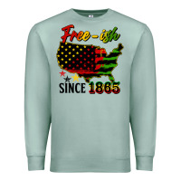 Seafoam free ish since 1865 Premium Sweatshirt - HRA Design Shop