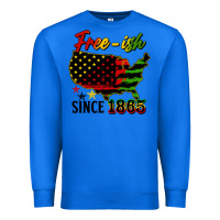 True Royal free ish since 1865 Premium Sweatshirt - HRA Design Shop
