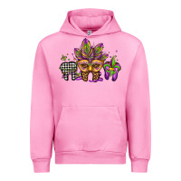 Fuchsia Pink mardi gras teeth dental assistant Urban Hoodie - Jasminsmagicworld