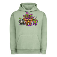 Pigment Oil Green mardi gras teeth dental assistant Urban Hoodie - Jasminsmagicworld