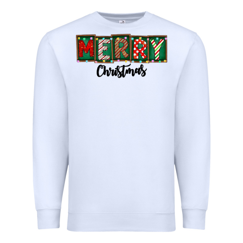 Merry Christmas Premium Sweatshirt by CowhideDigitalArt | Teevron