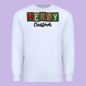 Merry Christmas Premium Sweatshirt Designed By Cowhidedigitalart