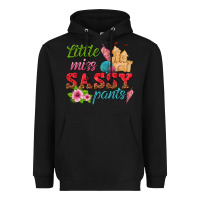 Black little miss sassy pants Heavyweight Hoodie - texasbilliewilder