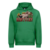 Emerald kentucky Urban Hoodie - NancyCooperArtShop