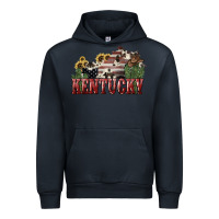 Navy kentucky Urban Hoodie - NancyCooperArtShop
