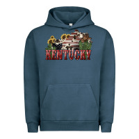Pigment Midnight Navy kentucky Urban Hoodie - NancyCooperArtShop