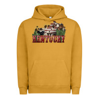 Pigment Peanut Butter kentucky Urban Hoodie - NancyCooperArtShop