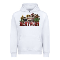 White kentucky Urban Hoodie - NancyCooperArtShop
