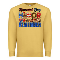 Antique Gold Memorial day honor and remember Premium Sweatshirt - Neo Western
