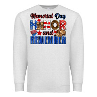 Oatmeal Heather Memorial day honor and remember Premium Sweatshirt - Neo Western