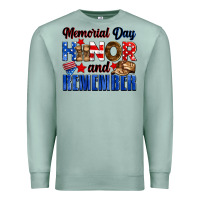 Seafoam Memorial day honor and remember Premium Sweatshirt - Neo Western