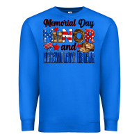 True Royal Memorial day honor and remember Premium Sweatshirt - Neo Western
