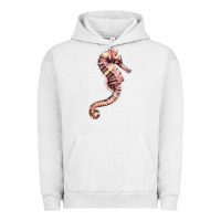 Pigment Lunar Rock pink seahorse Urban Hoodie - LillyAllenDesigns
