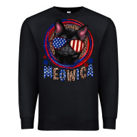 Black Meowica Premium Sweatshirt - Neo Western