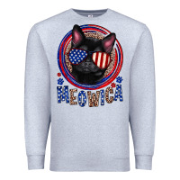 Heather Grey Meowica Premium Sweatshirt - Neo Western