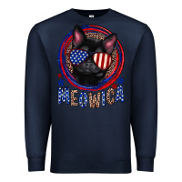 Navy Meowica Premium Sweatshirt - Neo Western
