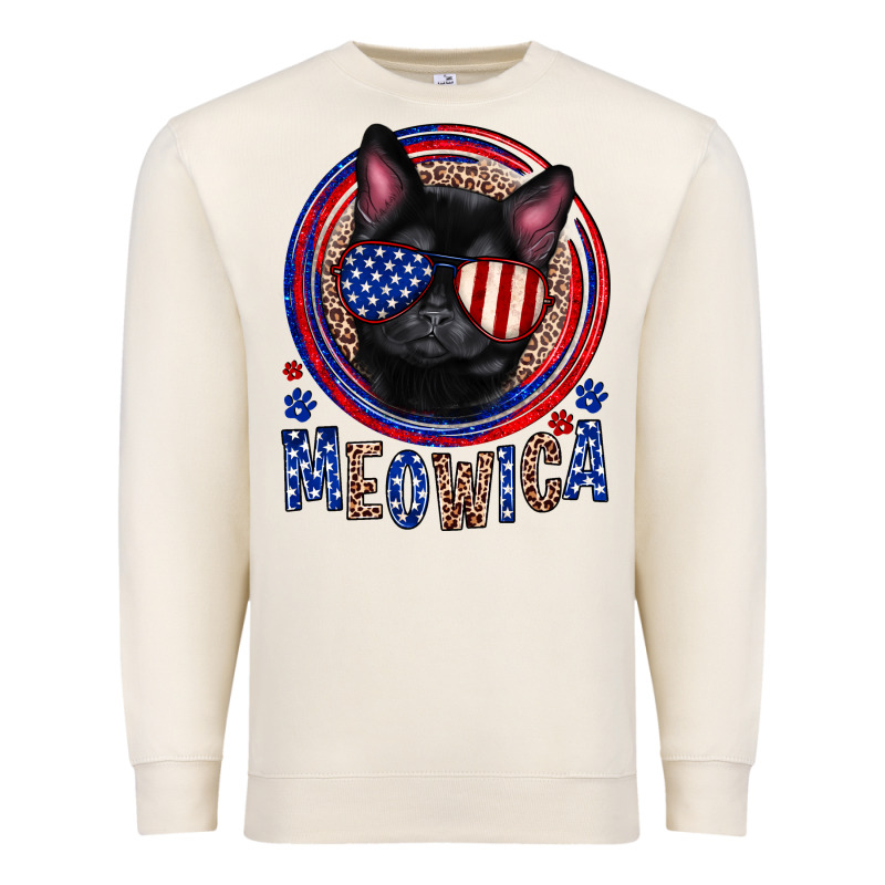 Meowica Premium Sweatshirt by Neo Western | Teevron