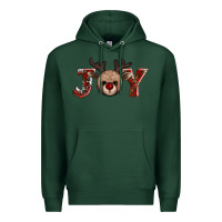 Sports Green joy reindeer Premium Hoodie - AdoDesignShop