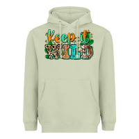 Matcha keep it wild Heavyweight Hoodie - Zillion Design Studio