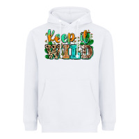 White keep it wild Heavyweight Hoodie - Zillion Design Studio