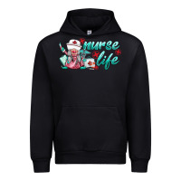 Black nurse life gnomies Urban Hoodie - BarkalooDesign