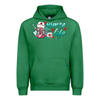 Emerald nurse life gnomies Urban Hoodie - BarkalooDesign